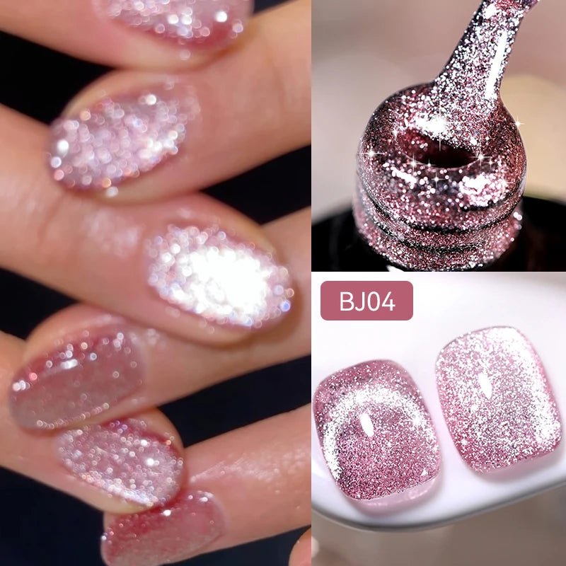 LILYCUTE 9D Cat Eye Magnetic Gel Polish 7ml - Iridescent UV/LED Soak-Off Nail Art