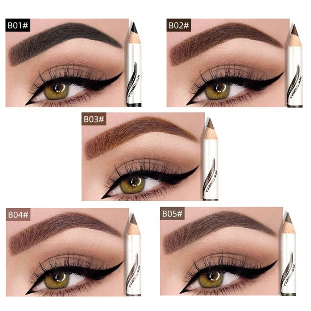 MAANGE Waterproof Eyebrow Pencil & Liner - Long-Lasting Natural Brown Definition