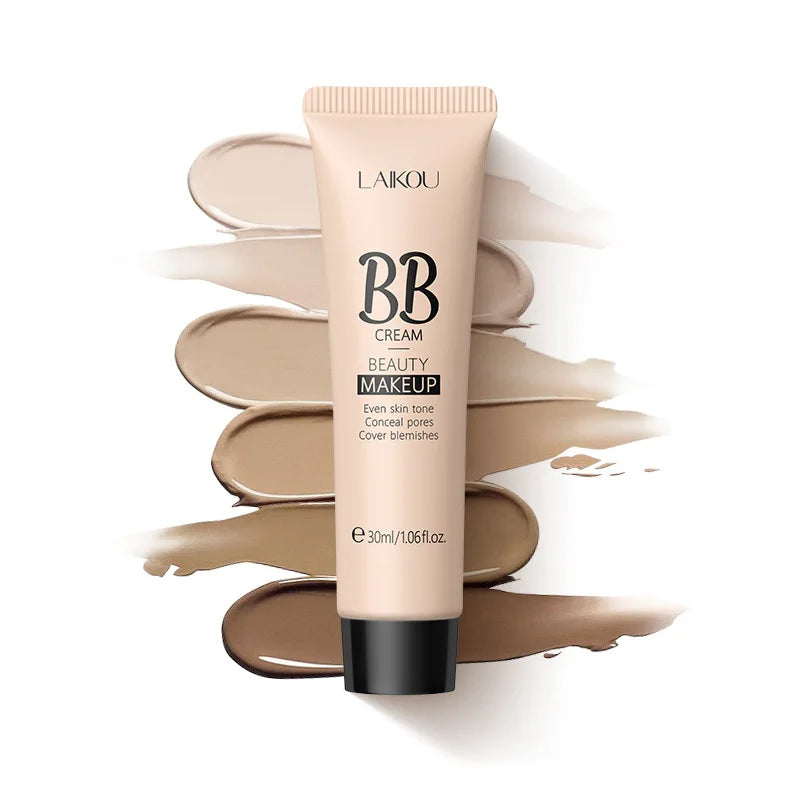 6-Shade BB Cream Concealer Primer - 30ml Natural Facial Liquid Foundation