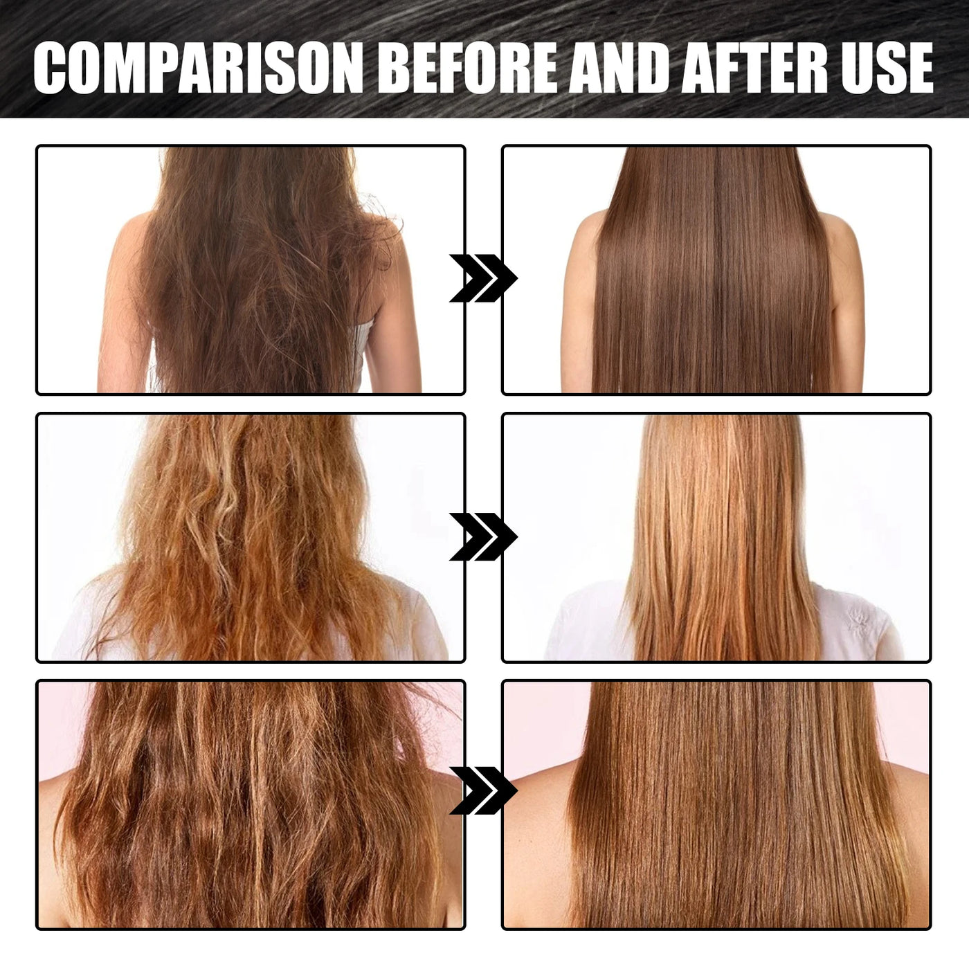 EELHOE Keratin 8-Second Hair Mask - Frizz Control, Anti-Breakage & Smoothing Cream