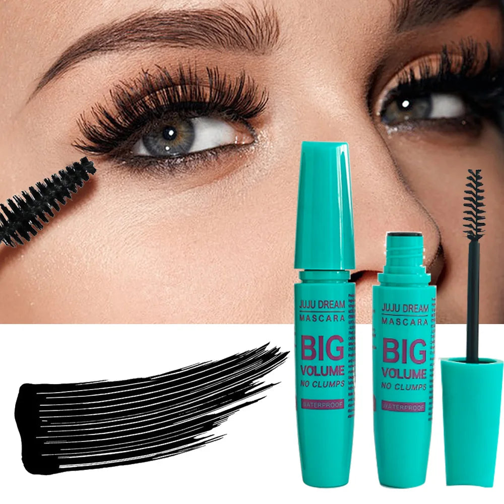 4D Curling & Lengthening Mascara - Waterproof, Sweat-Proof, Certified Gentle Formula