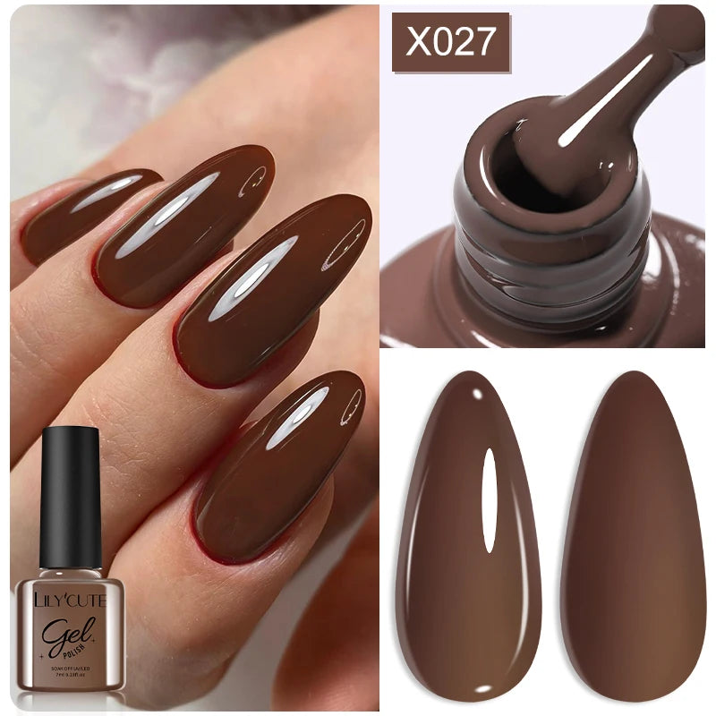 LILYCUTE 5ml Metallic Gold & Silver Mirror Liner Gel - Super Bright French Nail Art