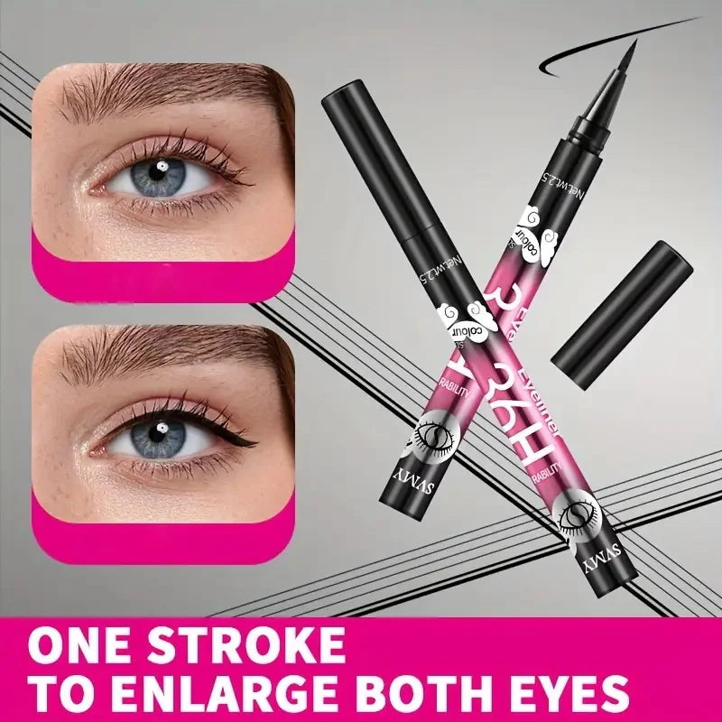 Waterproof Black Eyeliner Pencil Set (3/5 pcs) - Smudge-Proof, Long-Lasting Beginner Friendly