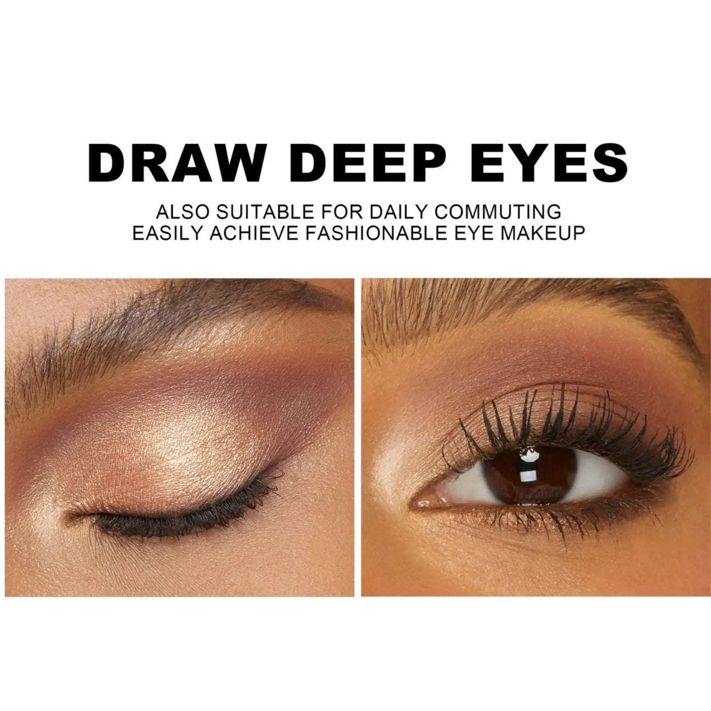Desert Rose 9-Color Matte Mineral Eyeshadow Palette - High Pigment Natural Earthy Tones