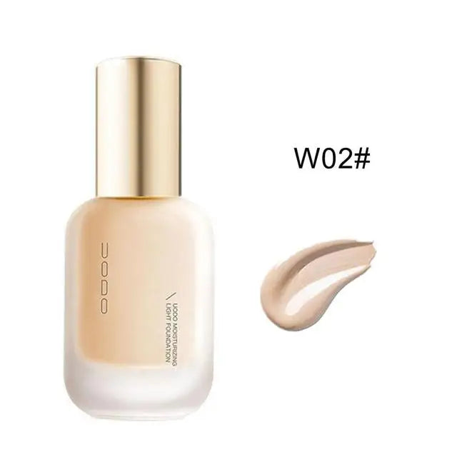 UODO 30ml Long-Lasting BB Cream Foundation - Pore-Minimizing, Waterproof for Dry to Oily Skin