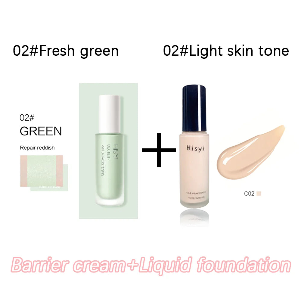 Natural Transparent Liquid Foundation - Flaw-Covering, No Powder Finish