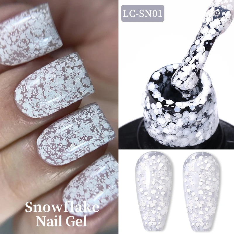 LILYCUTE 7ml Thermal Temperature-Changing Gel Nail Polish - Semi-Permanent UV Gel Art
