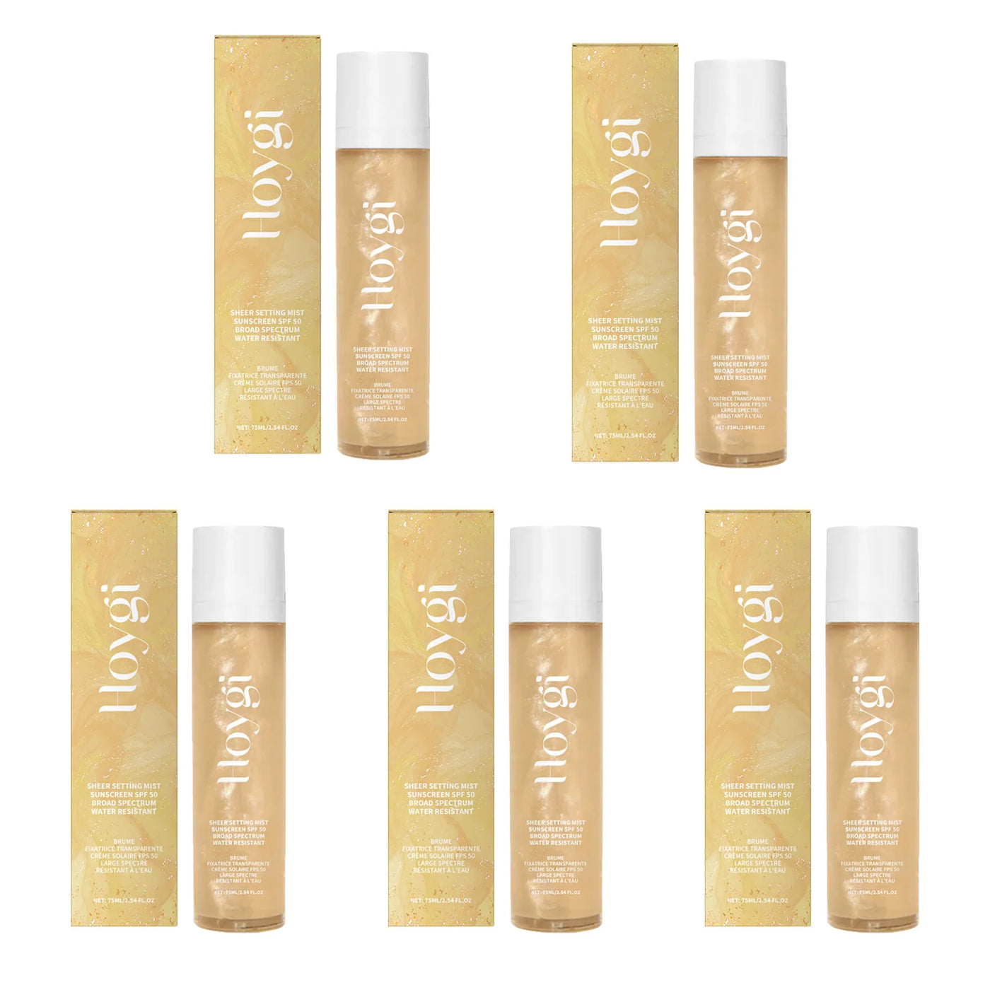 SPF 50+ Makeup Setting Spray - Oil Control, Waterproof & Sun Protection Face Mist