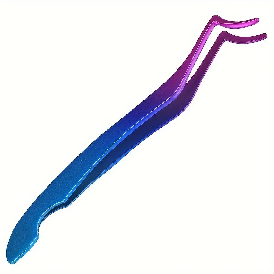 Ouriner Seahorse Design Eyelash Extension Tweezers - High Density Flower Grafting Tool