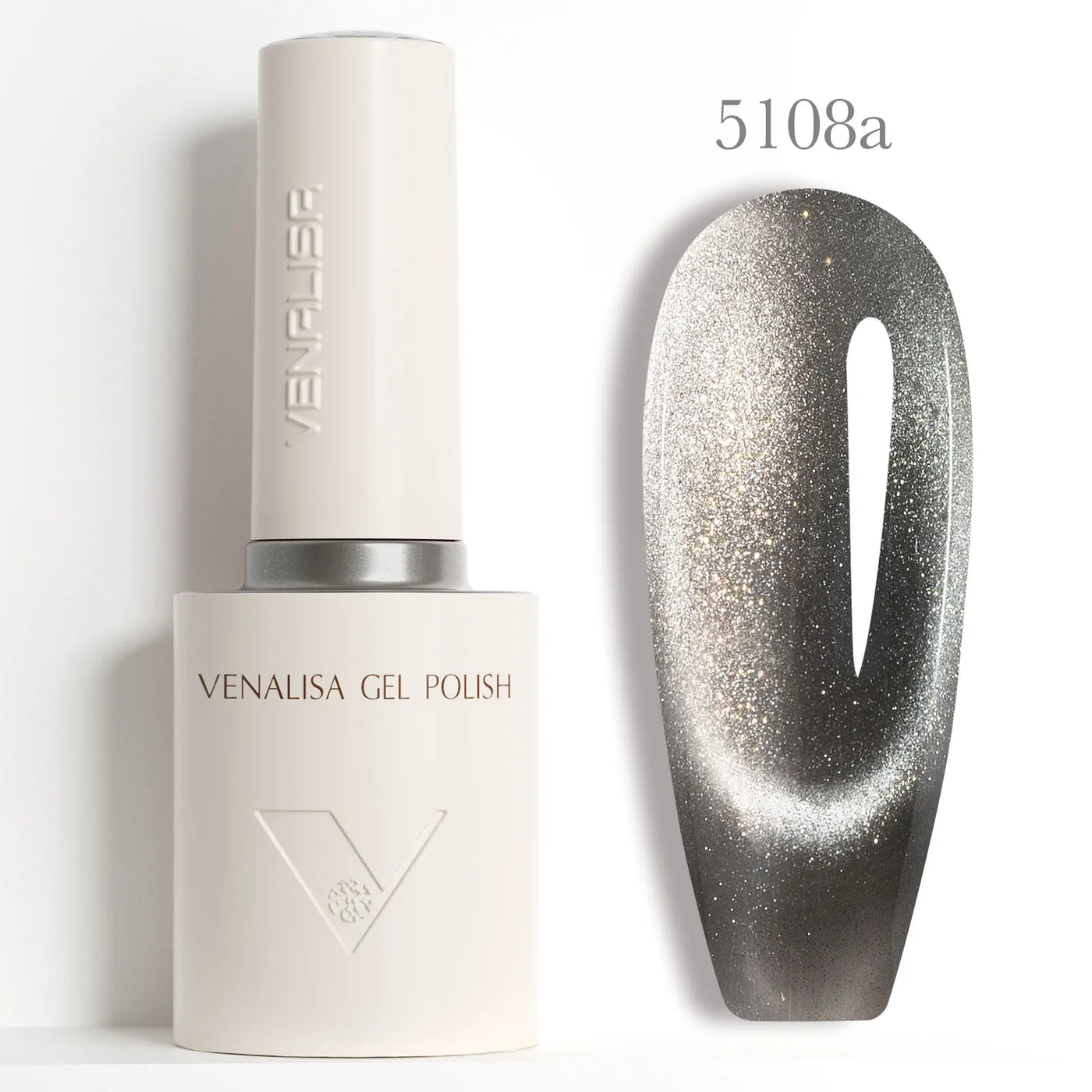 Venalisa V6 Cat Eye Gel Nail Polish 10ml - HEMA Free, UV/LED Soak Off, Semi-Permanent
