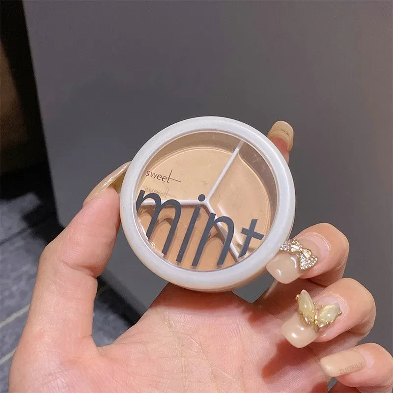 3-Color Cream Concealer Palette - Covers Acne, Dark Circles & Brightens Skin