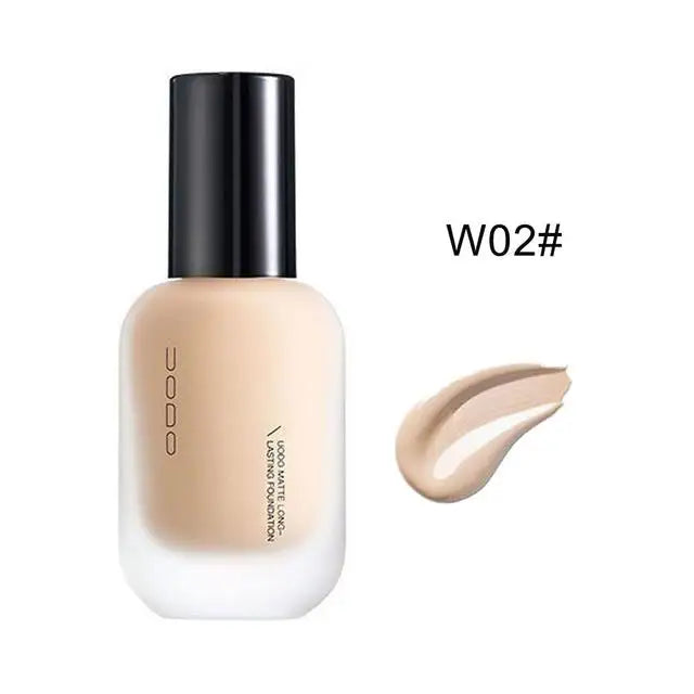 UODO 30ml Long-Lasting BB Cream Foundation - Pore-Minimizing, Waterproof for Dry to Oily Skin