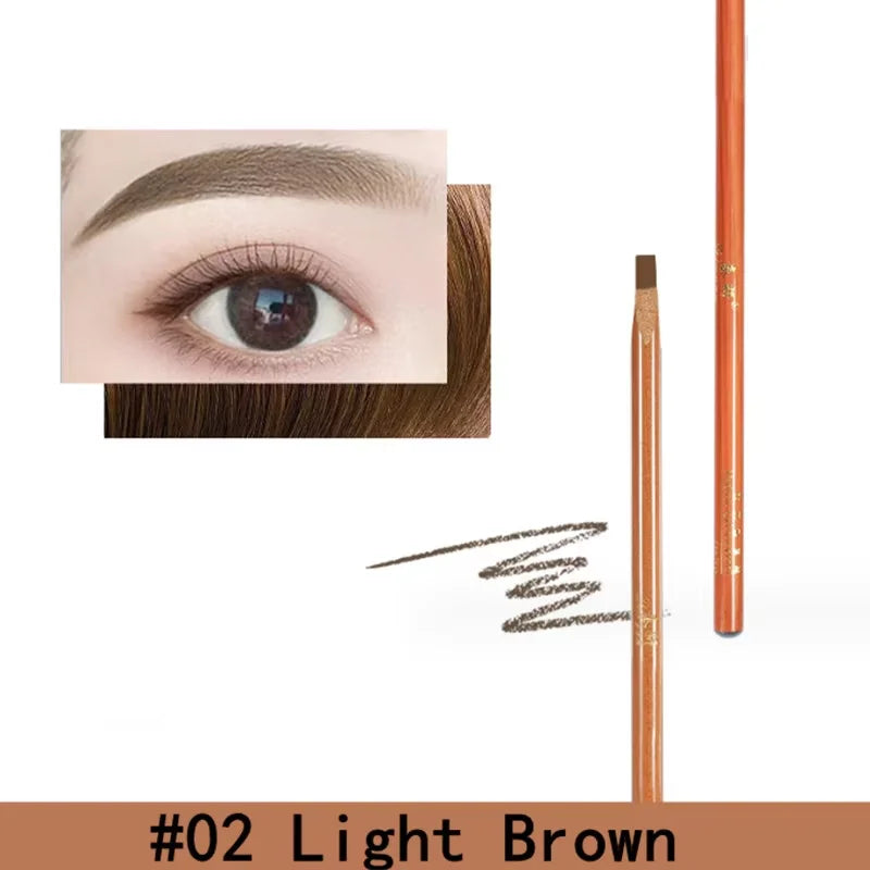 Hard Microblading Brow Definer Pencil - Waterproof Natural Wild Brow Tint