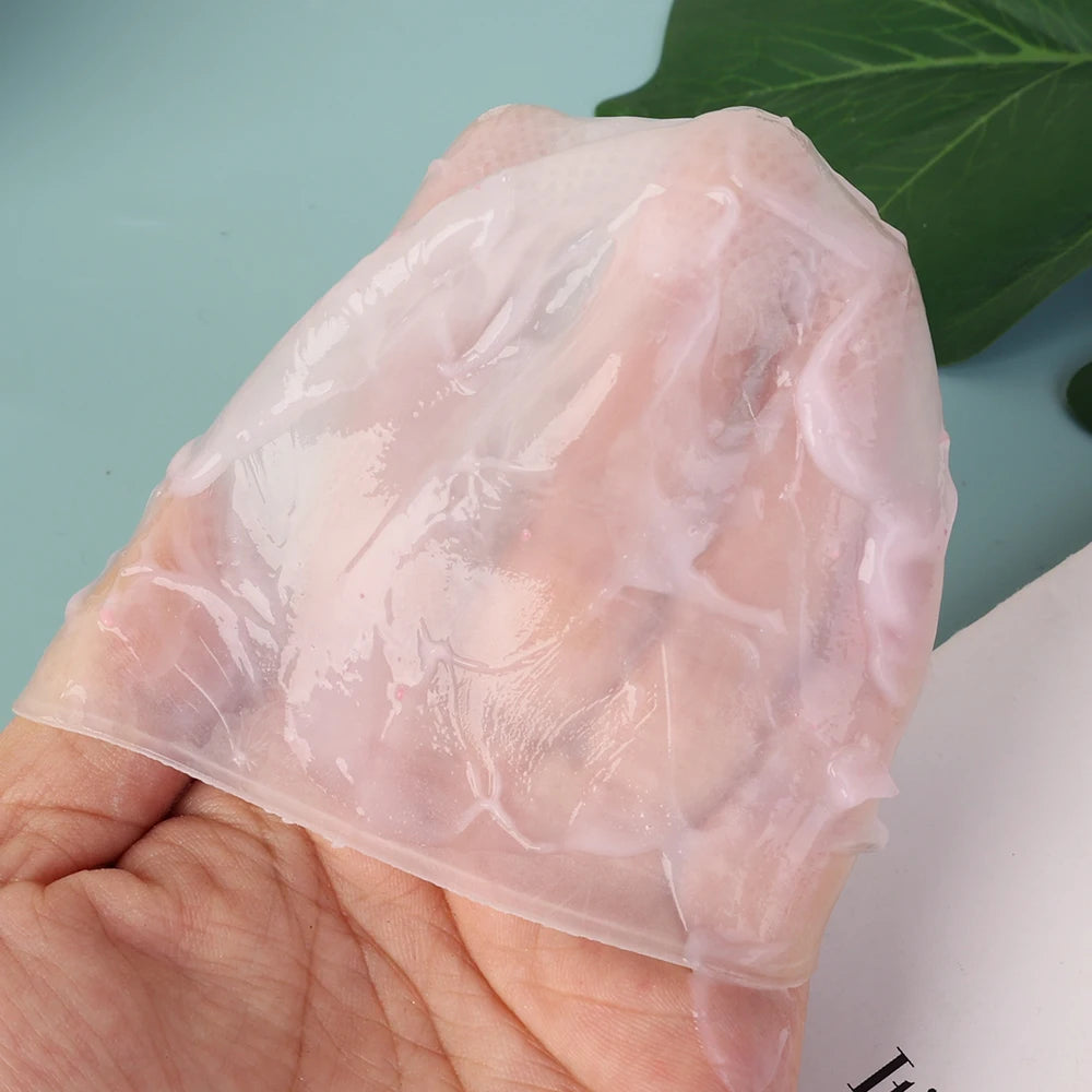 Silicone Moisturizing Foot Spa Socks - Gel Pedicure for Dry Cracked Feet