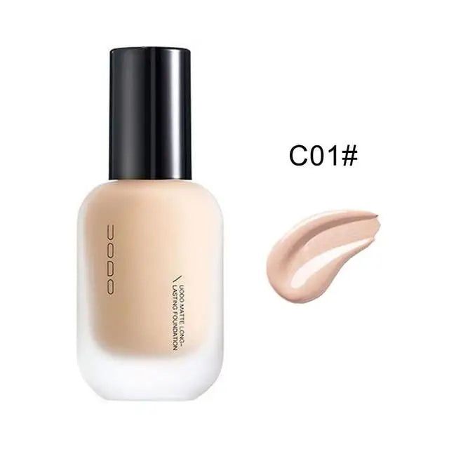 UODO 30ml Long-Lasting BB Cream Foundation - Pore-Minimizing, Waterproof for Dry to Oily Skin