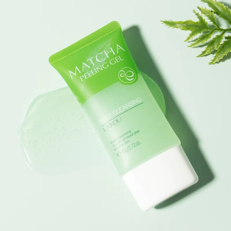 LAIKOU Matcha Exfoliating Peeling Gel Facial Scrub - Moisturizing Nourishing Repair