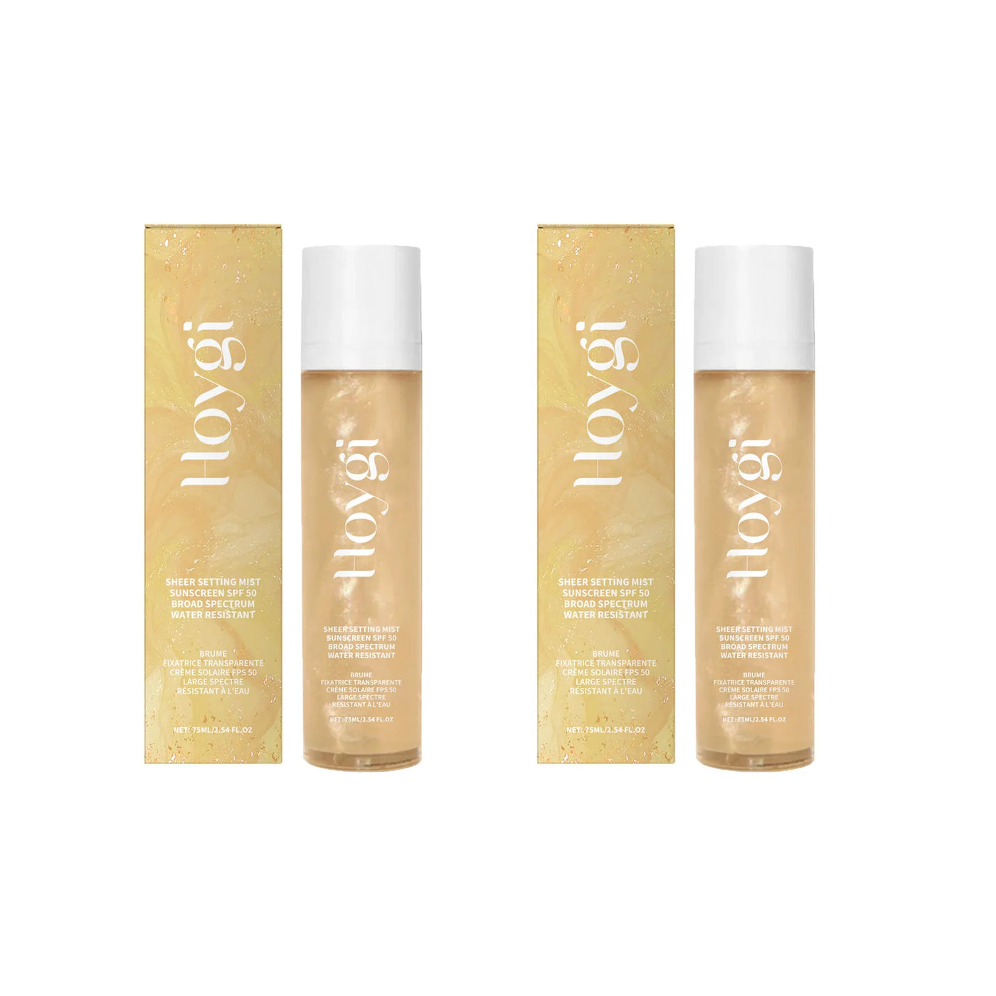SPF 50+ Makeup Setting Spray - Oil Control, Waterproof & Sun Protection Face Mist