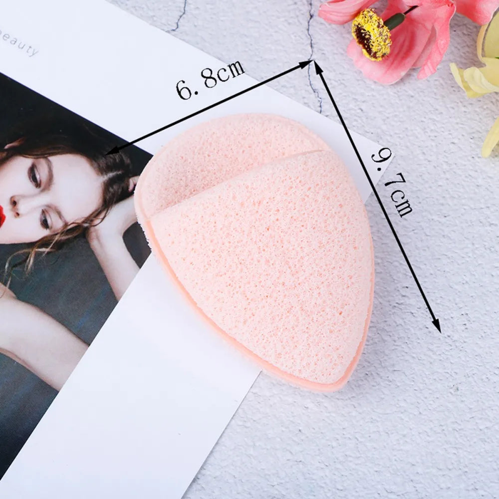 Exfoliating Cleansing Puff Sponge Set - Deep Facial Removal Tool with Headband