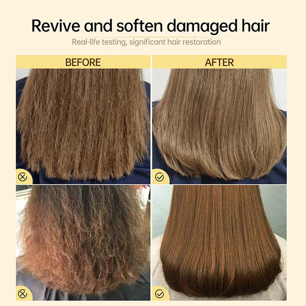 PURC 8-Second Keratin Smoothing Hair Mask - Straightening & Frizz Repair Treatment