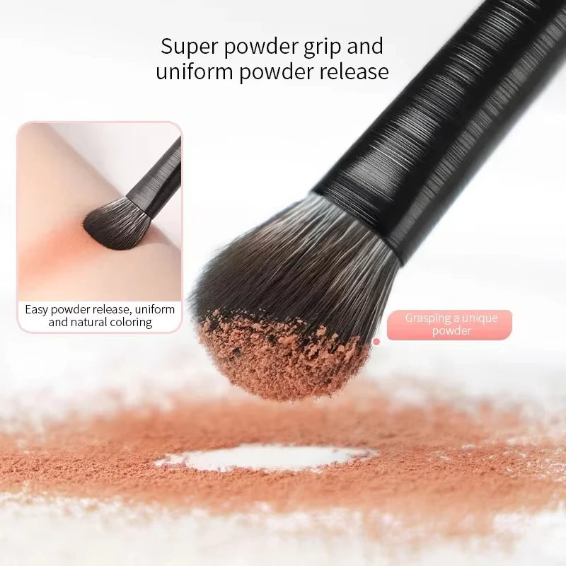 Liplns 6-Piece Professional Eye Makeup Brush Set - Soft Contour & Detail Eyeshadow