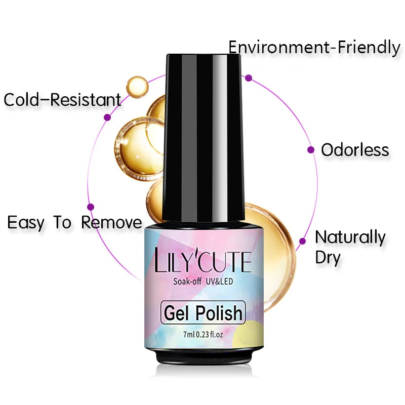 LILYCUTE Peel-Off Latex Liquid Tape - Anti-Overflow Nail Polish Protection Glue