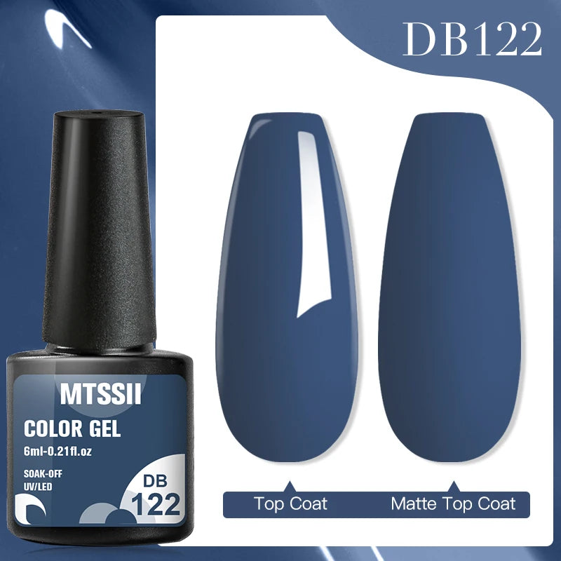 Mtssii Dried Flower Fairy Gel Nail Polish - Natural Botanical Semi-Permanent UV Art