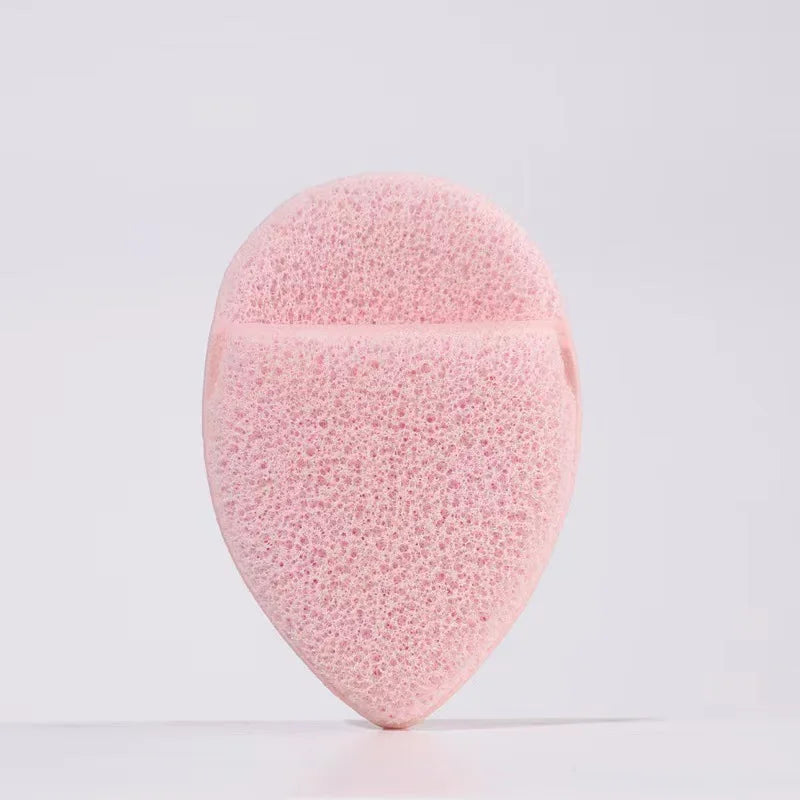 Exfoliating Cleansing Puff Sponge Set - Deep Facial Removal Tool with Headband