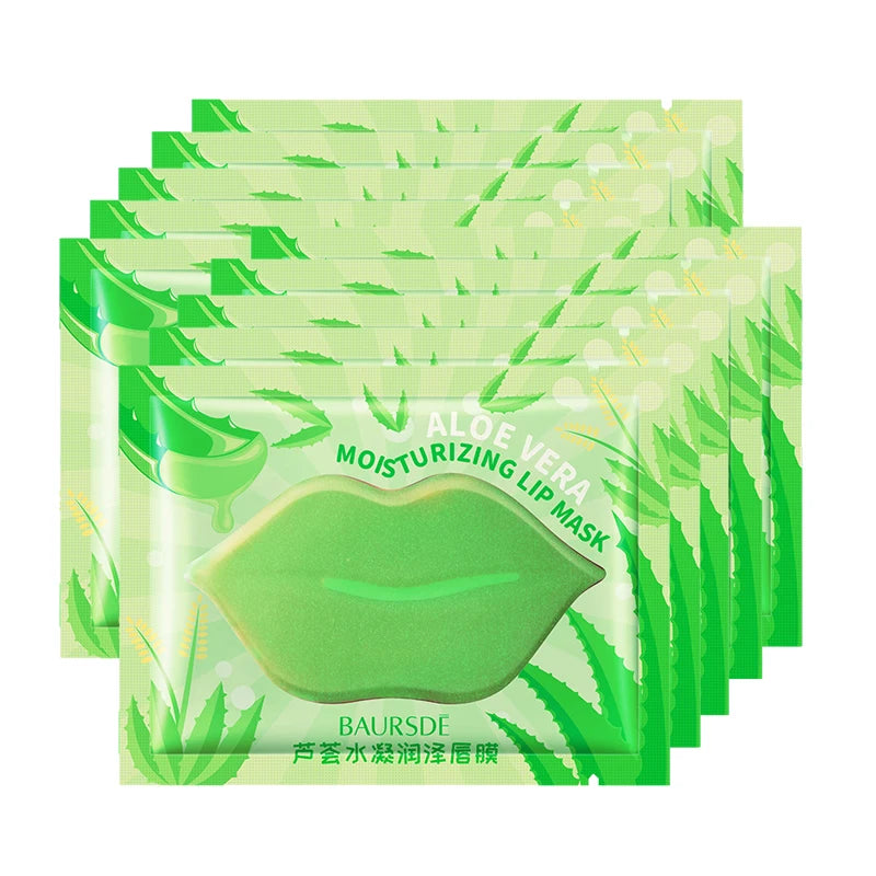 Collagen Lip Mask Patches - Fruit Essence, Firming, Anti-Wrinkle & Moisturizing