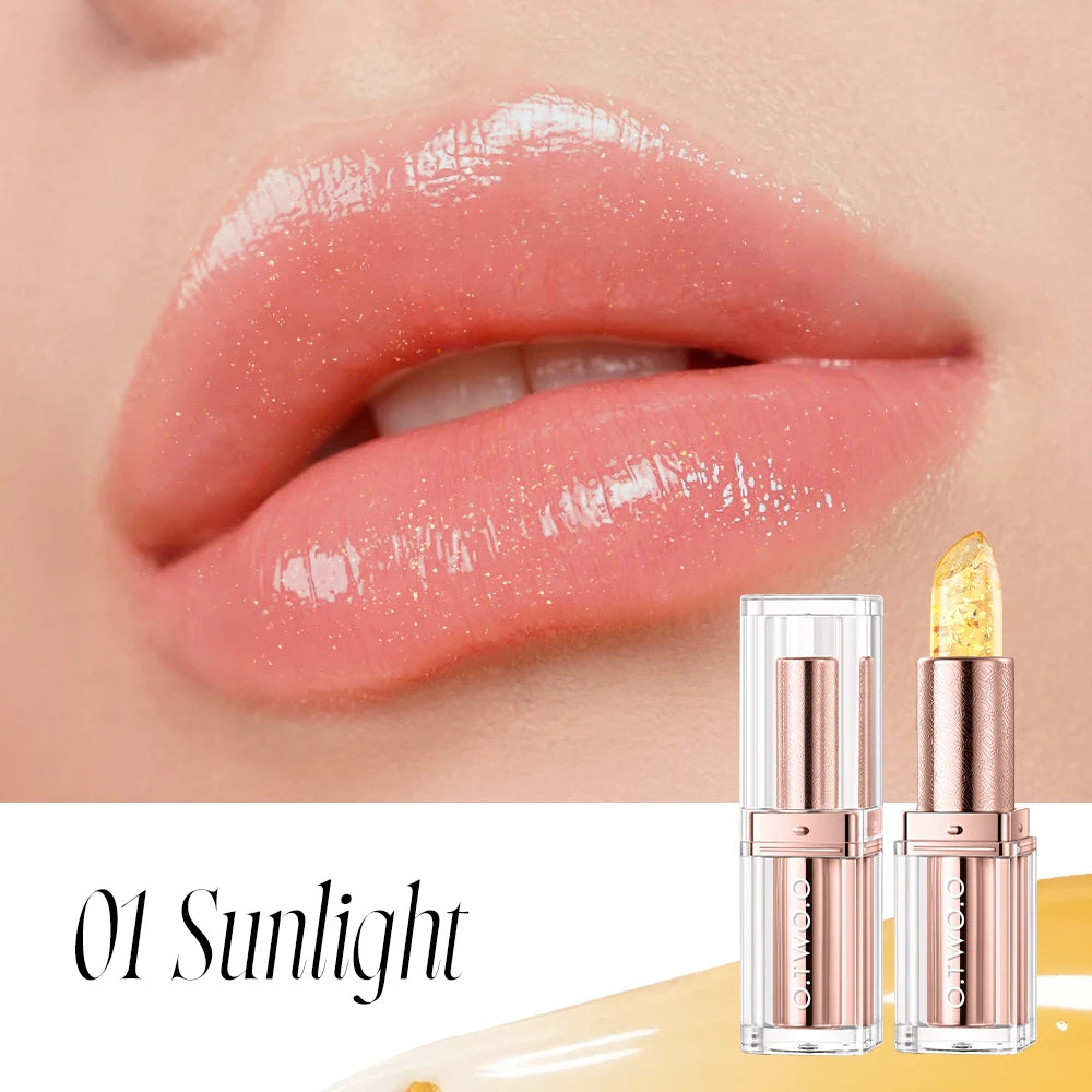 O.TWO.O Colour-Changing Lip Balm - Long-Lasting Moisturizing Waterproof Non-Sticky Tint
