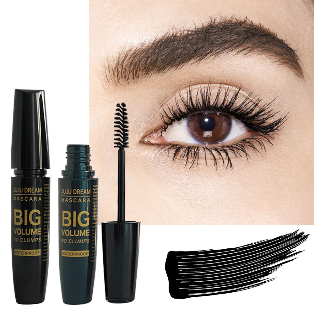 4D Curling & Lengthening Mascara - Waterproof, Sweat-Proof, Certified Gentle Formula