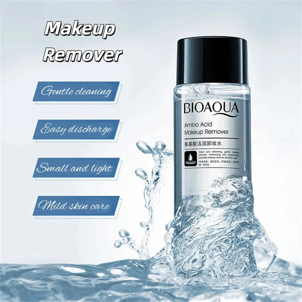 Gentle 3-in-1 Makeup Remover 50ml - Face, Lip & Eye Cleansing Travel Water