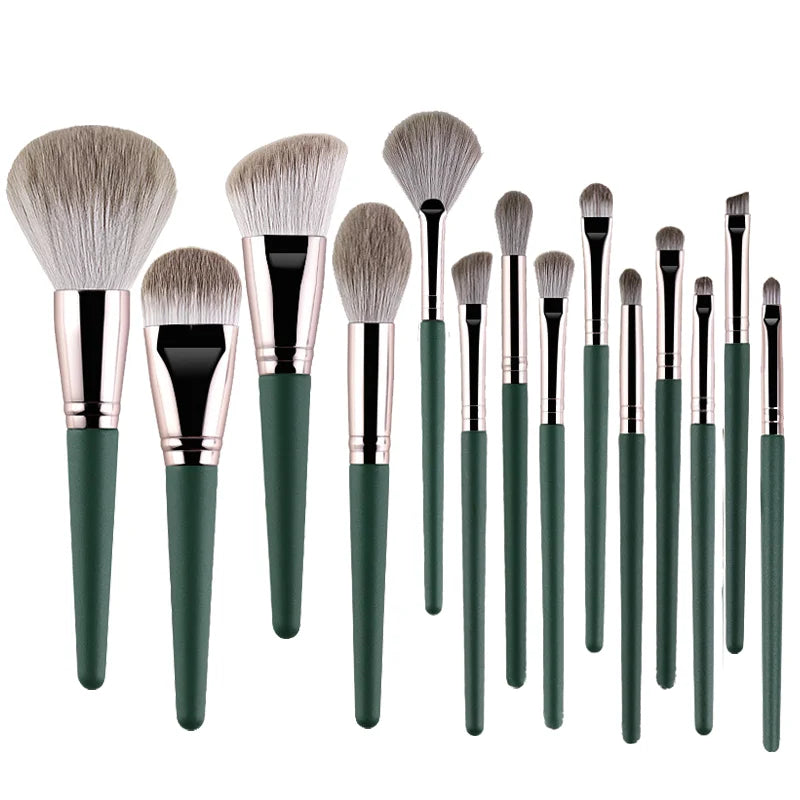 JTFIL EYELASHES Premium Soft Fluffy Makeup Brush Set - Foundation, Eyeshadow & Blending