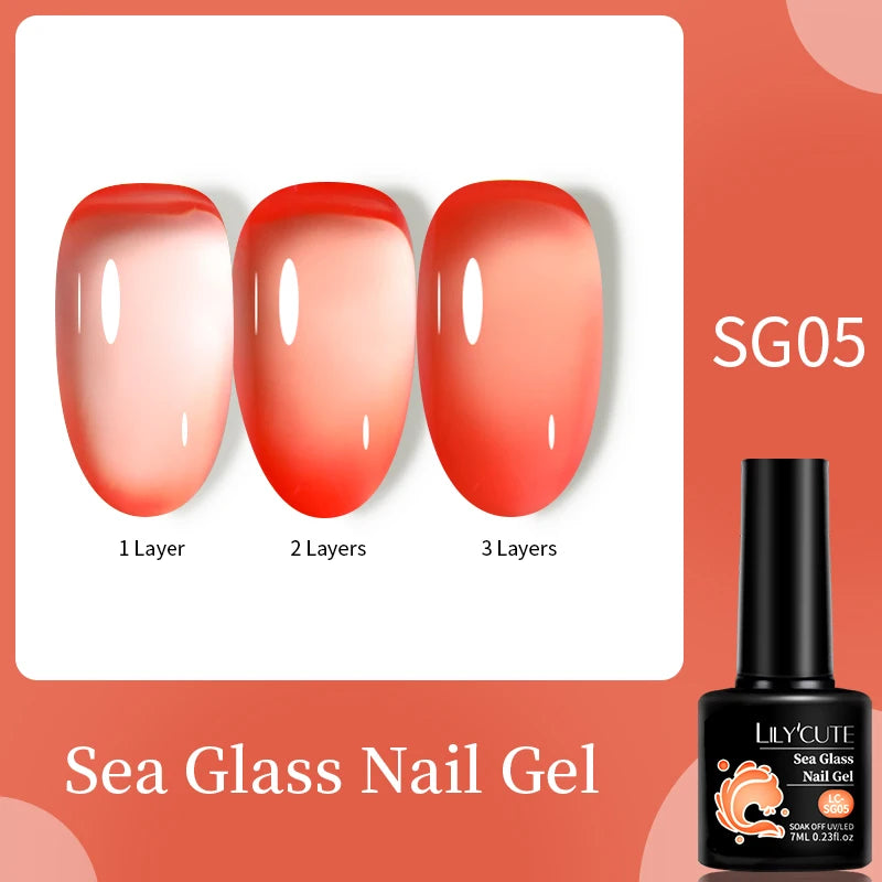 LILYCUTE 9D Cat Eye Magnetic Gel Polish 7ml - Iridescent UV/LED Soak-Off Nail Art