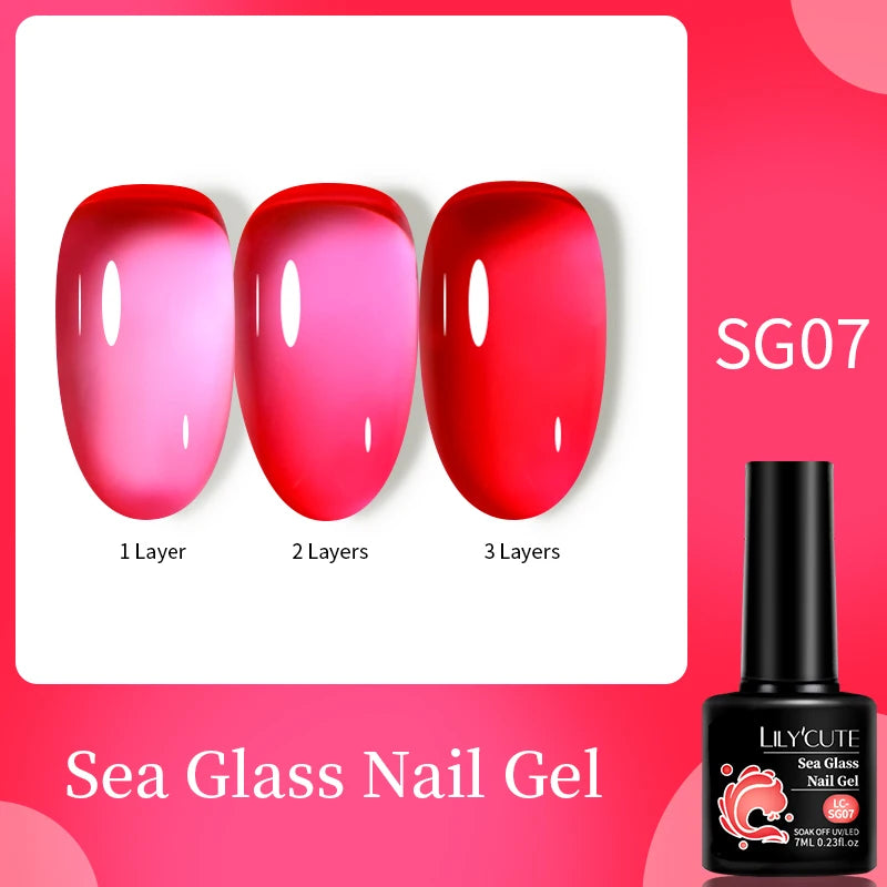 LILYCUTE 9D Cat Eye Magnetic Gel Polish 7ml - Iridescent UV/LED Soak-Off Nail Art